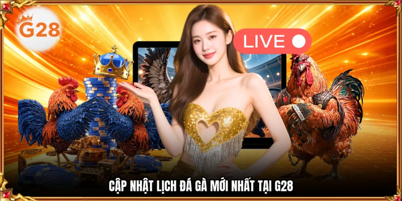 Cập nhật lịch đá gà mới nhất tại G28
