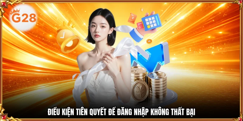 Điều kiện tiên quyết để đăng nhập không thất bại