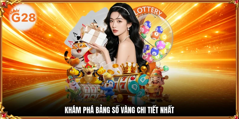 Khám phá bảng số vàng chi tiết nhất